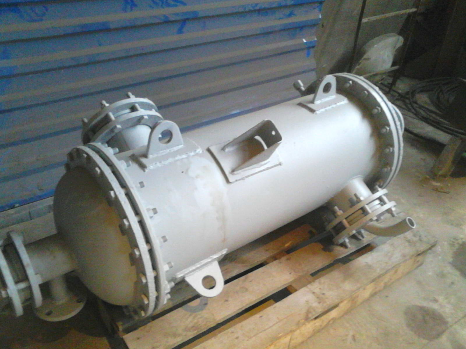 Теплообменник нержавеющий вертикальный ТНВ400 6 кв.м