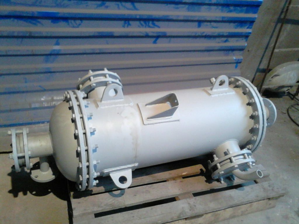 Теплообменник нержавеющий вертикальный ТНВ400 6 кв.м