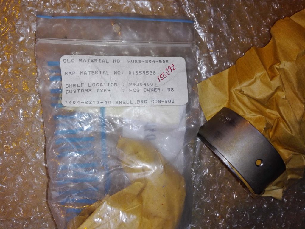 Shell Bearing Con-rod (подшипник)
