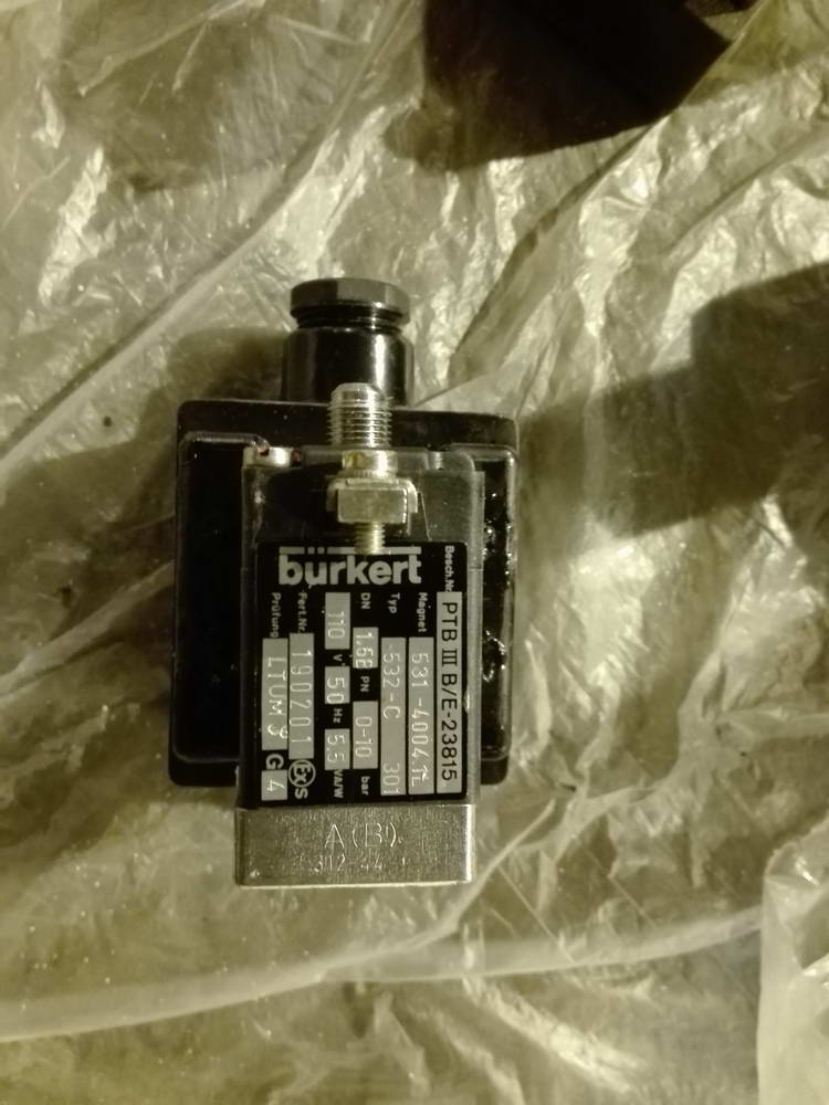 Электромагнитный пневмоклапан Burkert 532-C 301